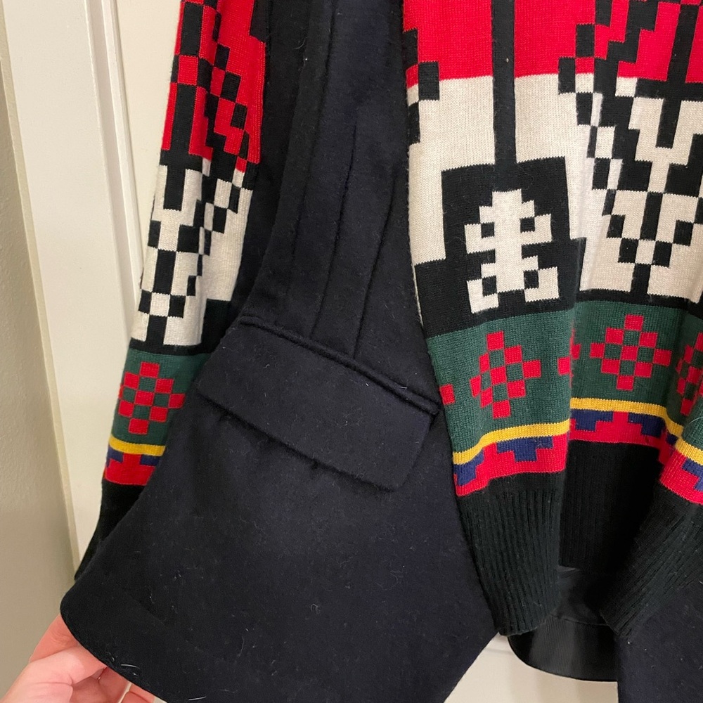 Unique Colorful Geometric Sweater - Picture 3 of 6
